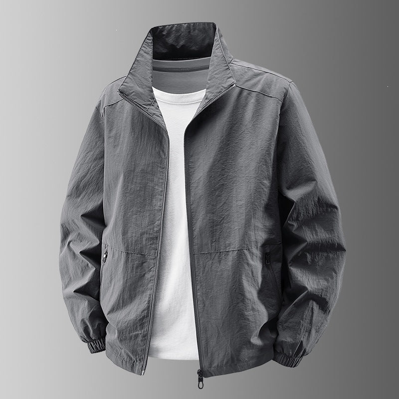 Bremora - Zip-Front Bomber Jacket For Mild Weather