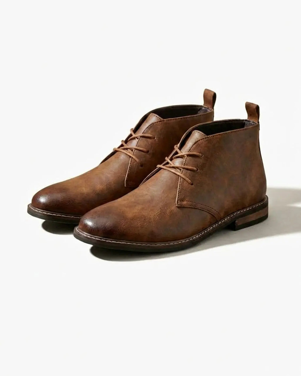 Brindale - Full-Grain Leather Chukka Boots Smart Casual Wear