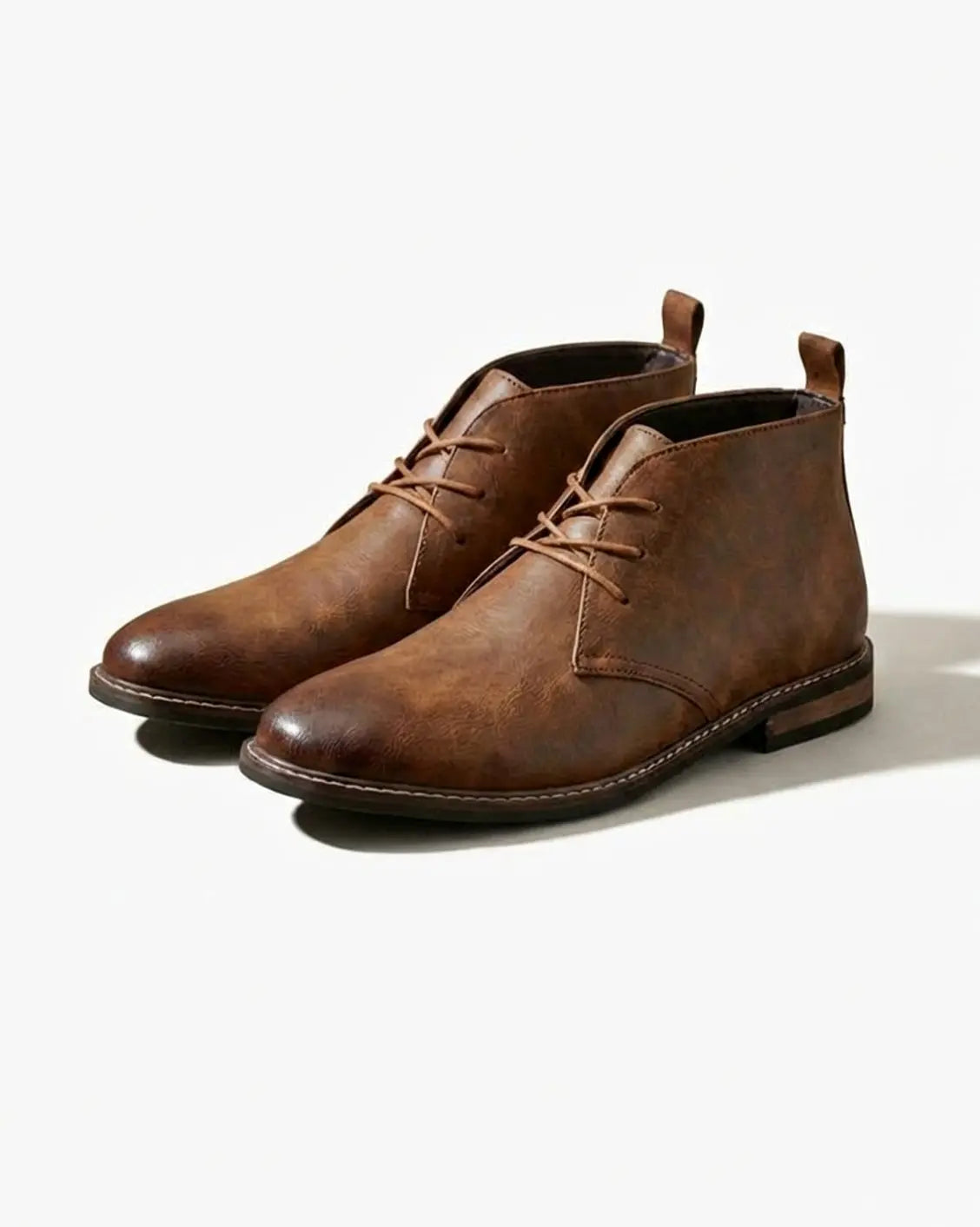 Brindale - Full-Grain Leather Chukka Boots Smart Casual Wear