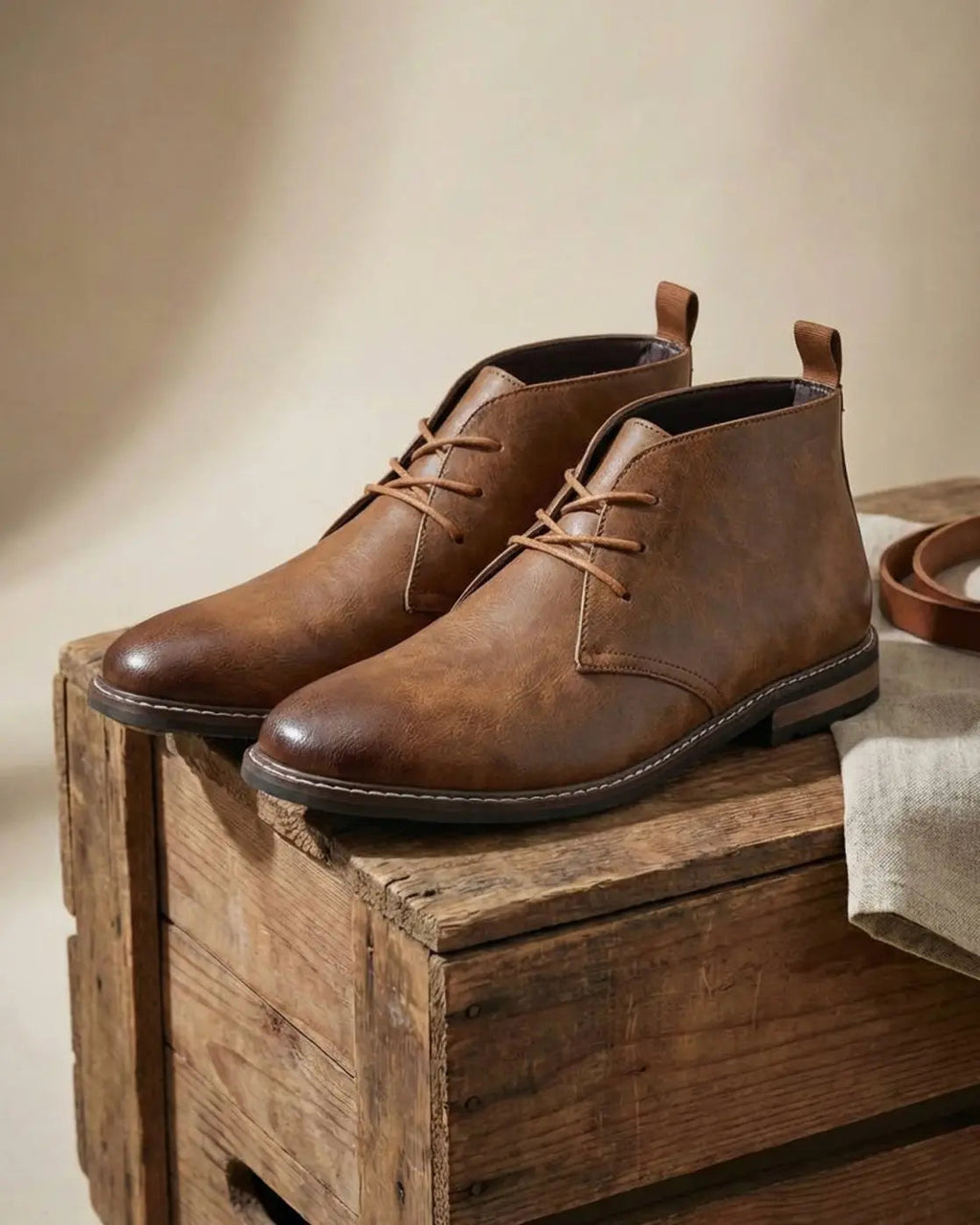 Brindale - Full-Grain Leather Chukka Boots Smart Casual Wear — view 2 of 7