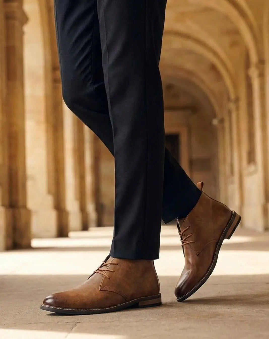 Brindale - Full-Grain Leather Chukka Boots Smart Casual Wear — view 4 of 7