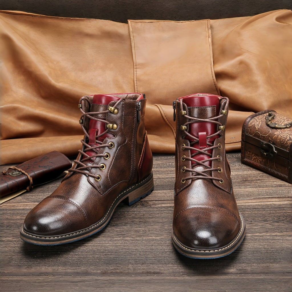 Thornhaugh - Heritage Brogue Boots Formal Smart Casual Wear — view 2 of 10