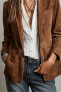 Camberola - Suede Jacket For Autumn Layering — view 5 of 5