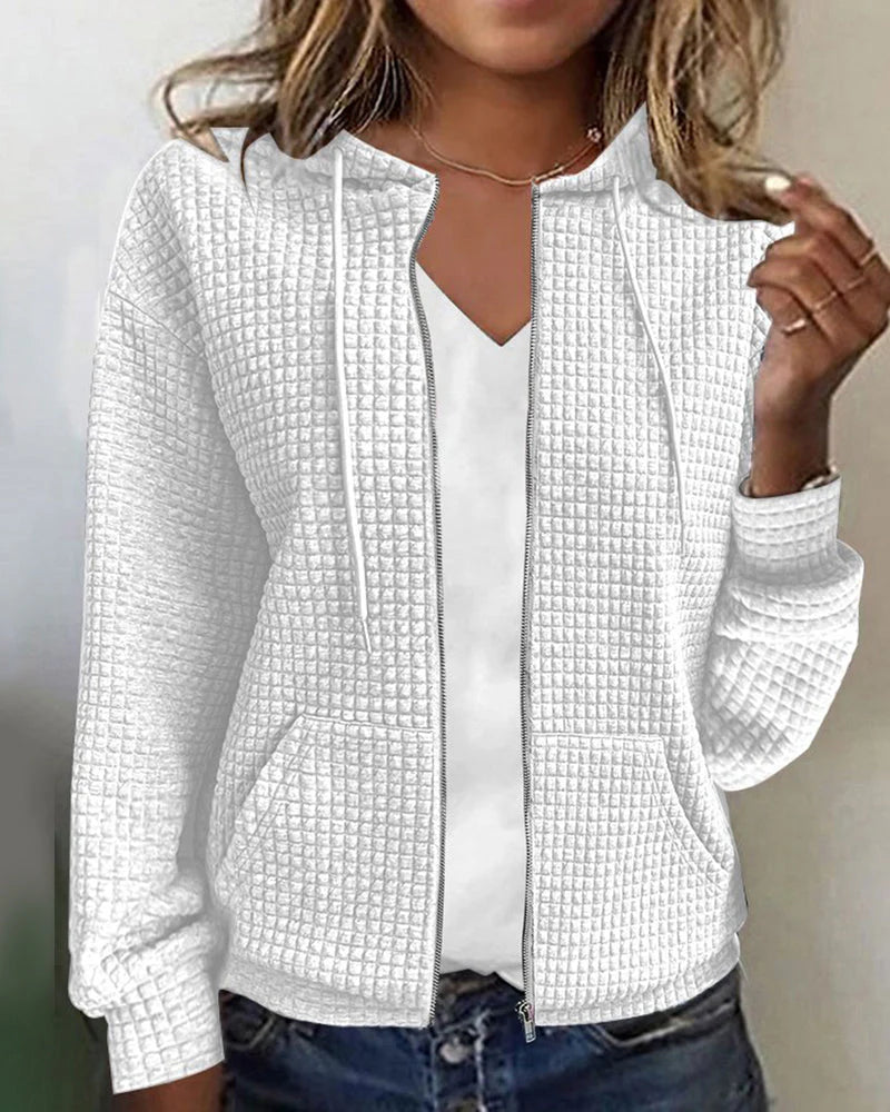 Cassandra - Cotton Blend Jacket Everyday Casual Wear — view 2 of 5
