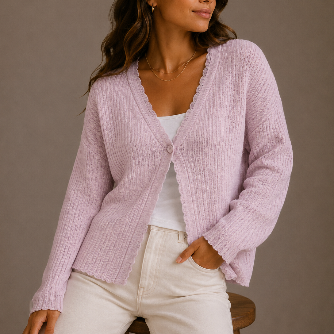 Cassenda - Soft Knit Layering Cardigan Everyday Wear — view 4 of 7