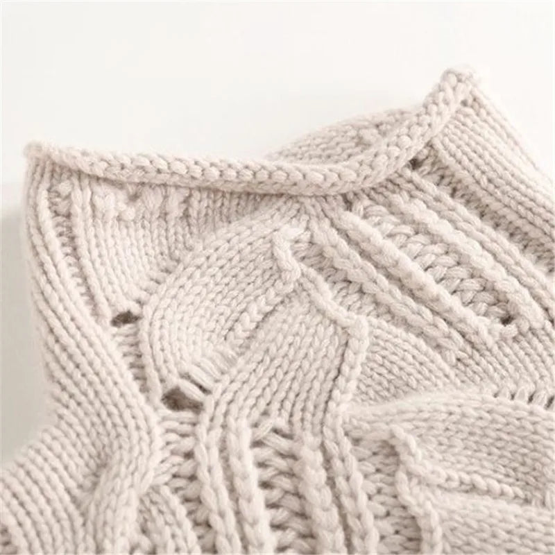 Cassimere - Hand-Knit Cashmere Sweater Cold Weather Everyday Wear — view 3 of 4