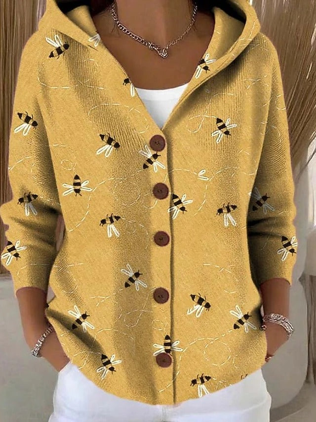 Coralla - Hooded Button Sweater For Everyday Layering — view 2 of 6