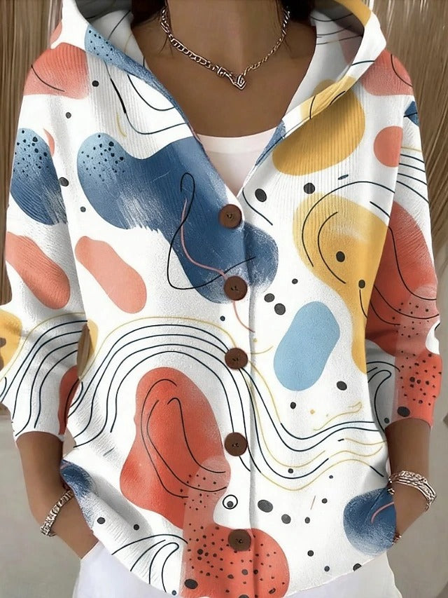 Coralla - Hooded Button Sweater For Everyday Layering — view 3 of 6