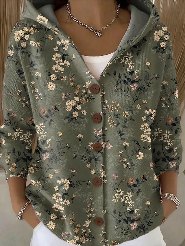 Coralla - Hooded Button Sweater For Everyday Layering — view 4 of 6