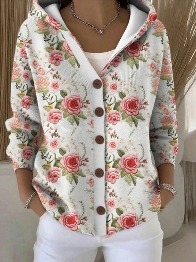 Coralla - Hooded Button Sweater For Everyday Layering — view 5 of 6