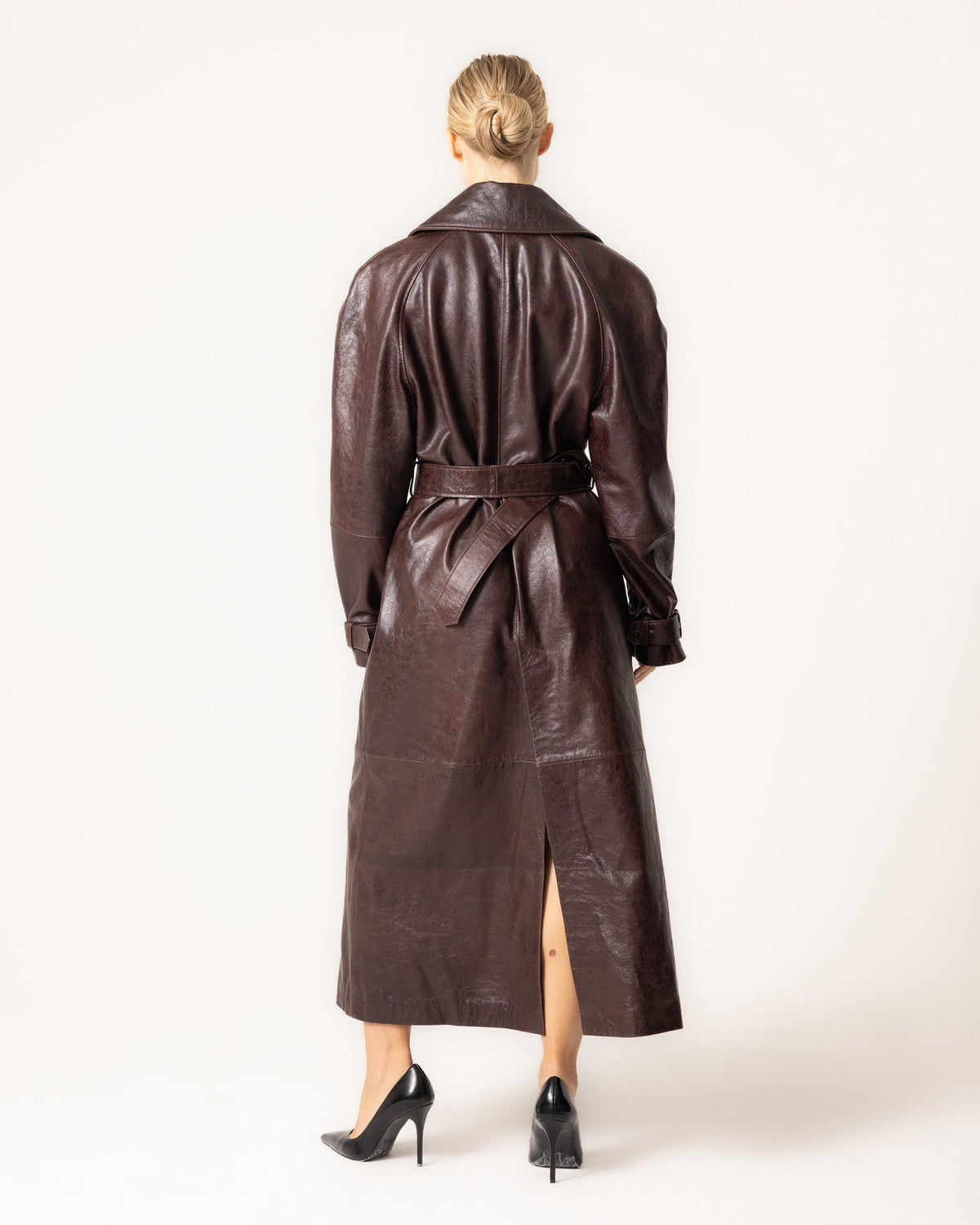 Coravella - Belted Trench Coat Smart Casual Wear
