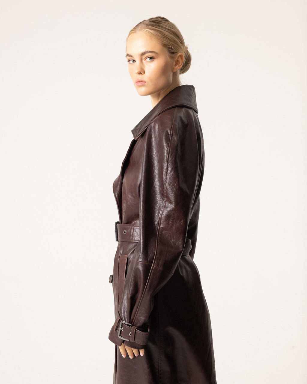 Coravella - Belted Trench Coat Smart Casual Wear — view 2 of 4