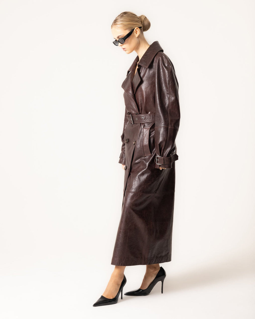Coravella - Belted Trench Coat Smart Casual Wear — view 4 of 4