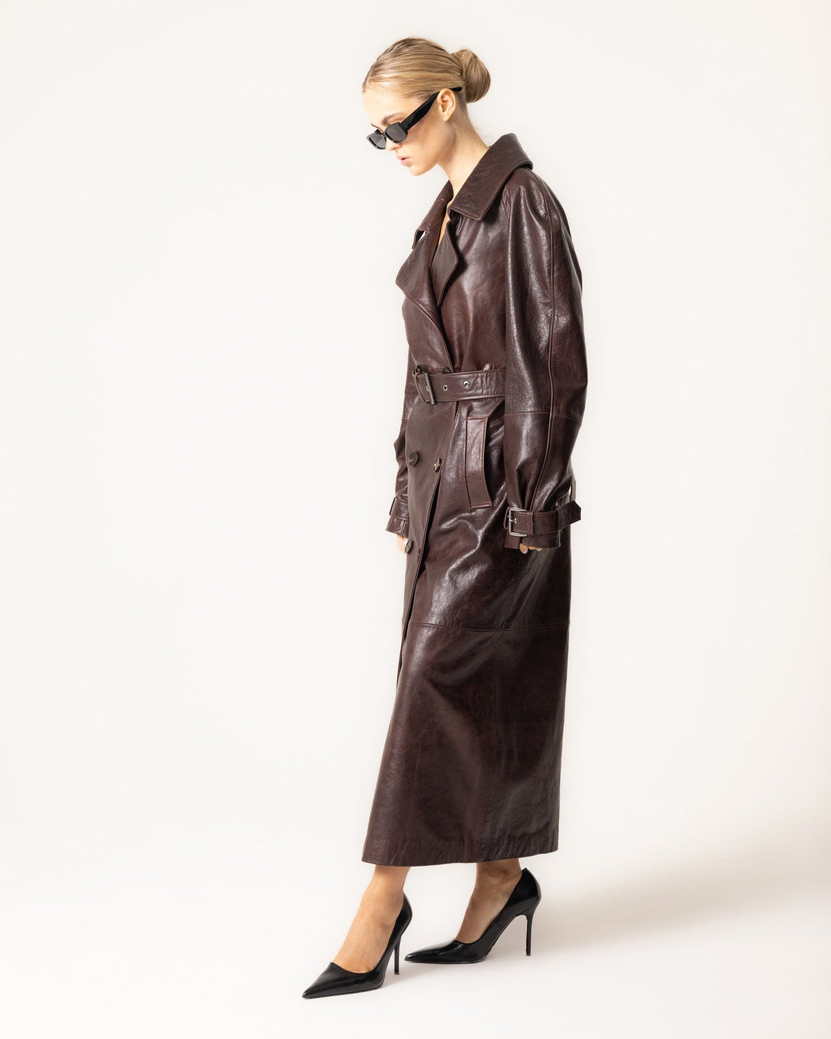 Coravella - Belted Trench Coat Smart Casual Wear — view 4 of 4