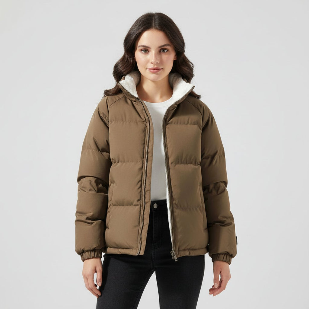Cordelle - Hooded Puffer Jacket For Cold Weather Wear