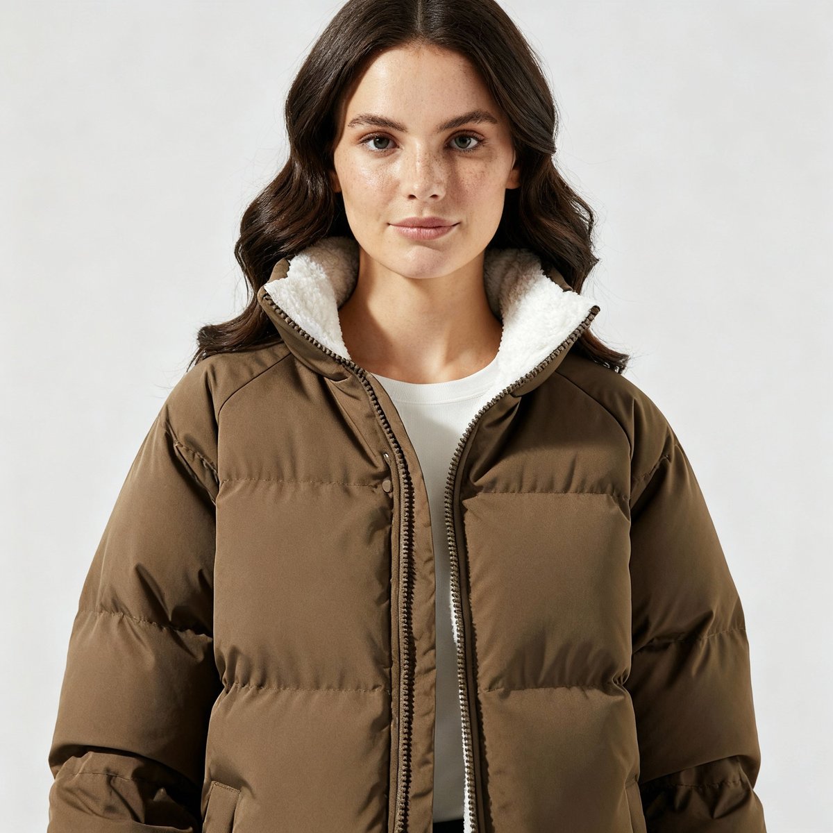 Cordelle - Hooded Puffer Jacket For Cold Weather Wear — view 5 of 8