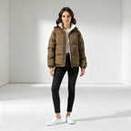 Cordelle - Hooded Puffer Jacket For Cold Weather Wear — view 6 of 8