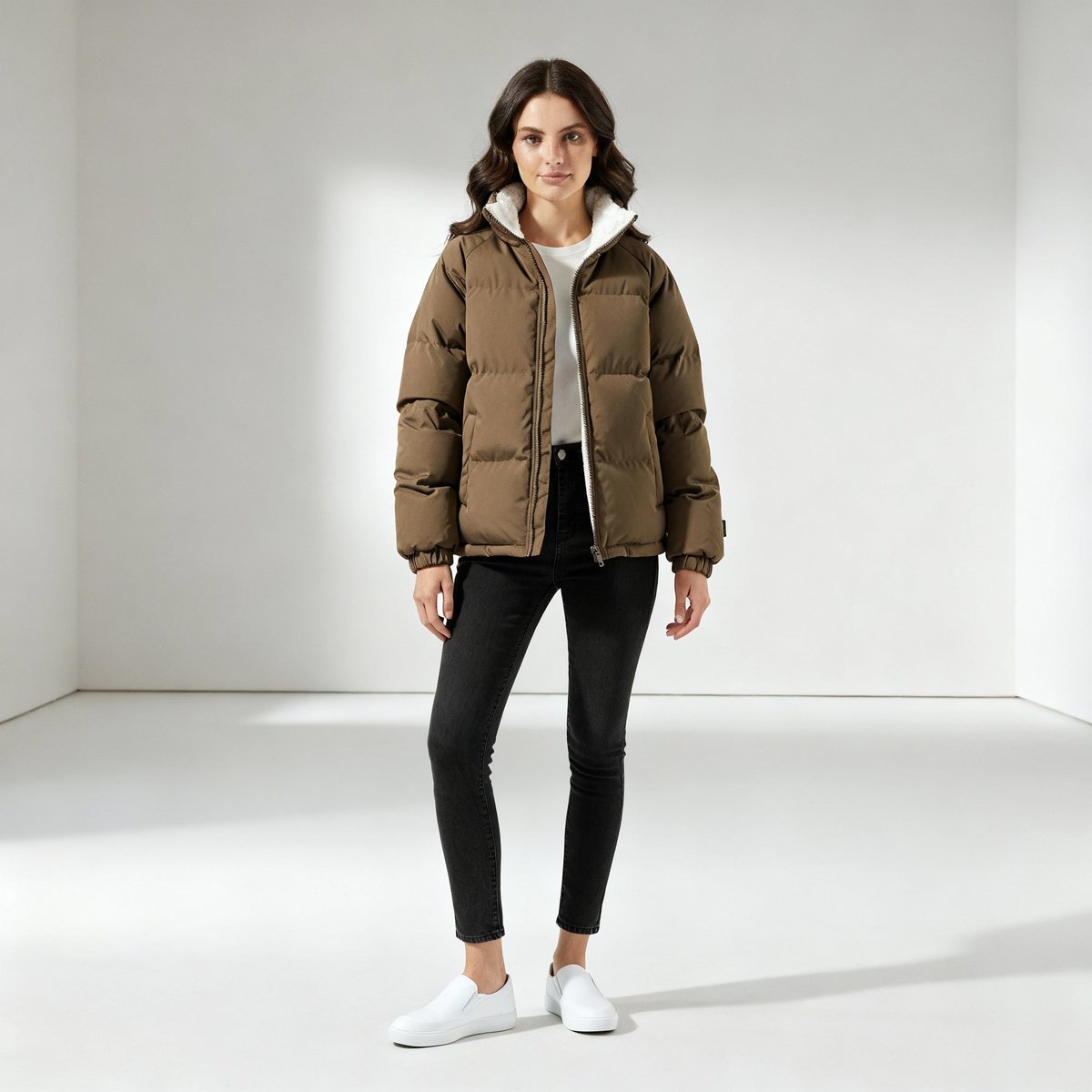 Cordelle - Hooded Puffer Jacket For Cold Weather Wear — view 6 of 8