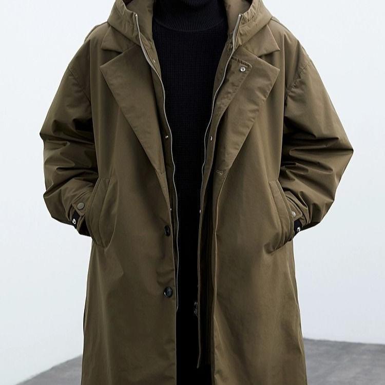 Corravel - Long Water Resistant Overcoat Cool Weather Wear — view 3 of 9