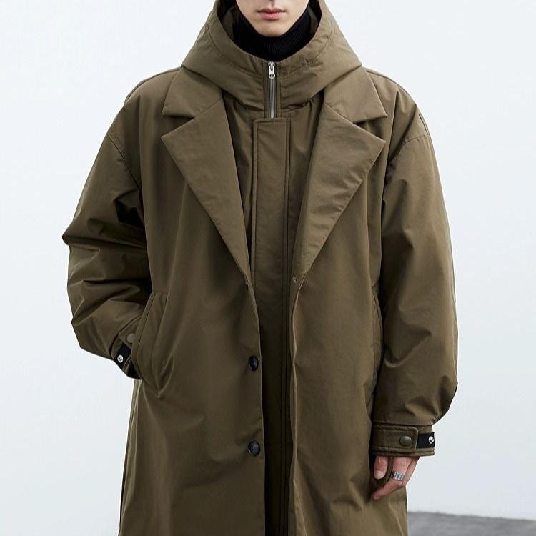 Corravel - Long Water Resistant Overcoat Cool Weather Wear — view 5 of 9