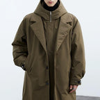 Corravel - Long Water Resistant Overcoat Cool Weather Wear — view 5 of 9