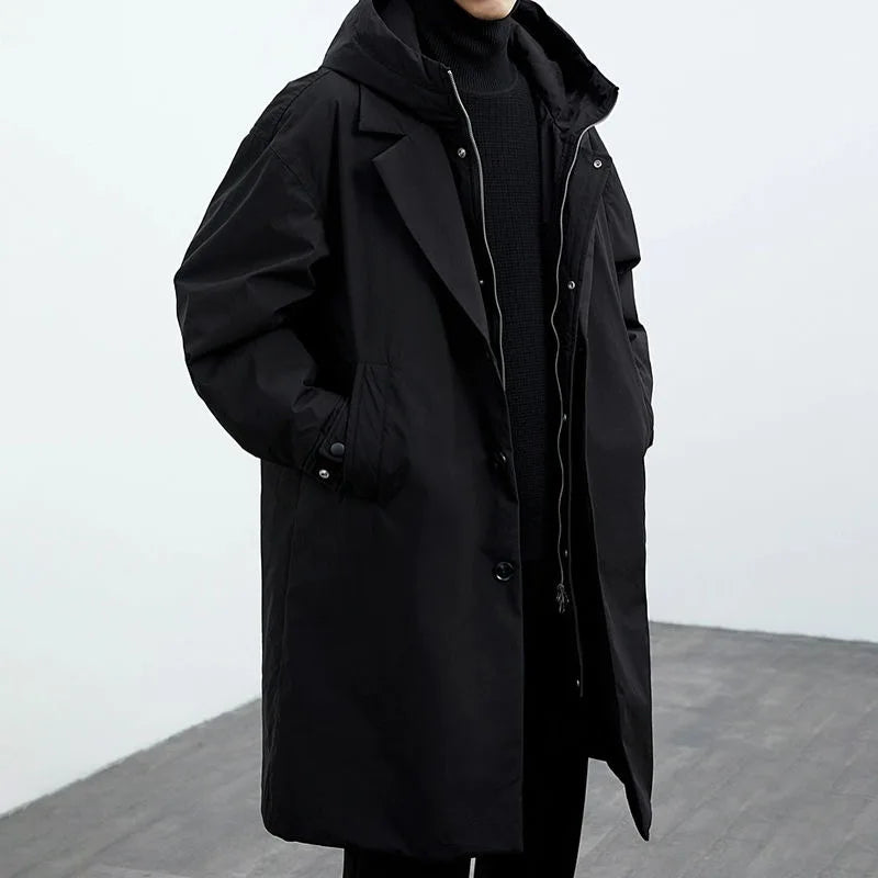 Corravel - Long Water Resistant Overcoat Cool Weather Wear — view 9 of 9