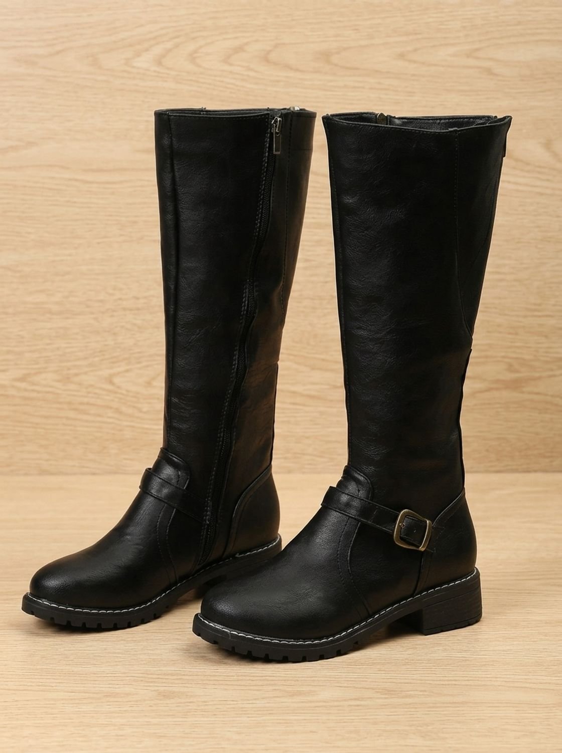 Corvenna - Tall Block Heel Boots For Fall Outfits — view 4 of 8
