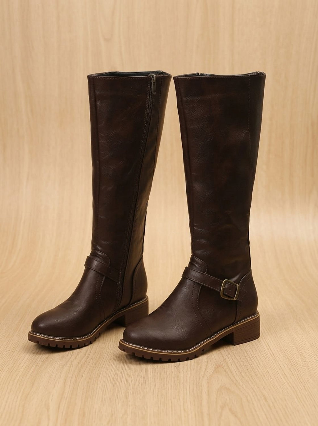 Corvenna - Tall Block Heel Boots For Fall Outfits — view 5 of 8