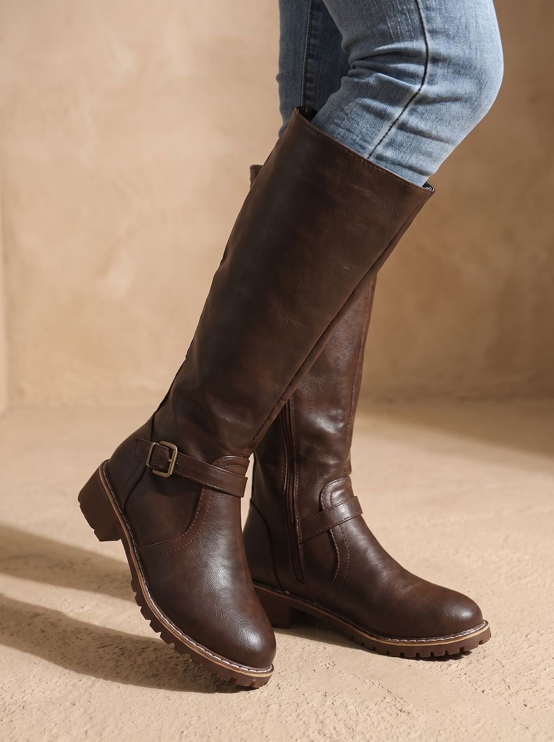 Corvenna - Tall Block Heel Boots For Fall Outfits — view 6 of 8