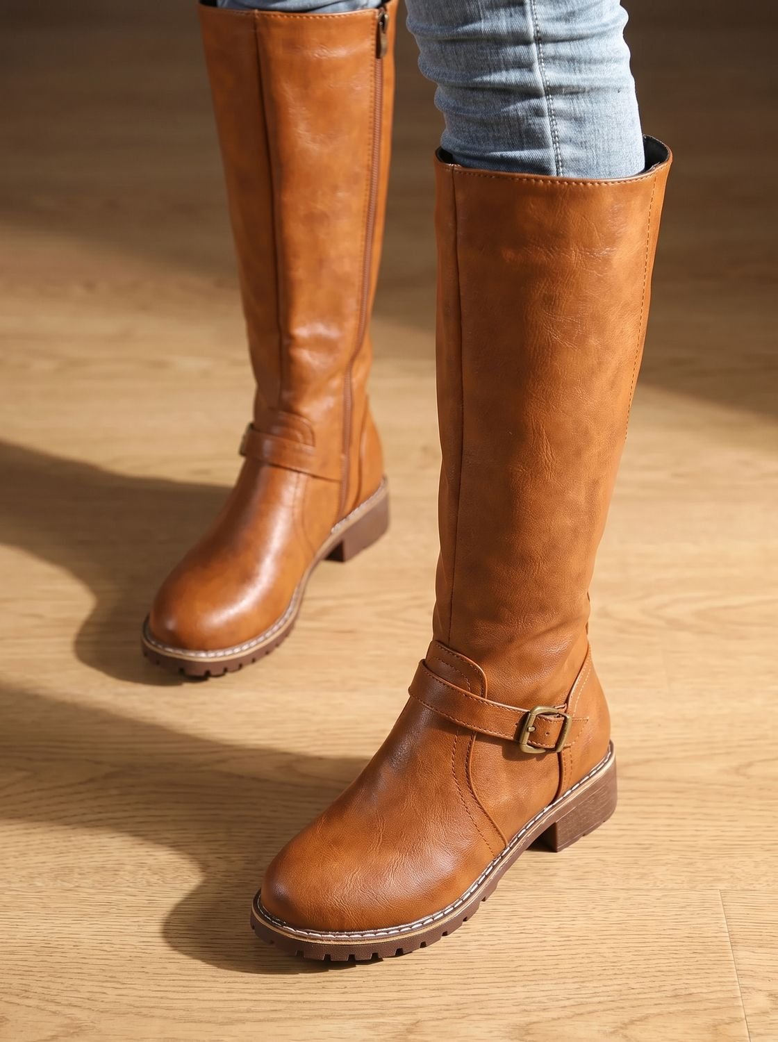 Corvenna - Tall Block Heel Boots For Fall Outfits — view 7 of 8