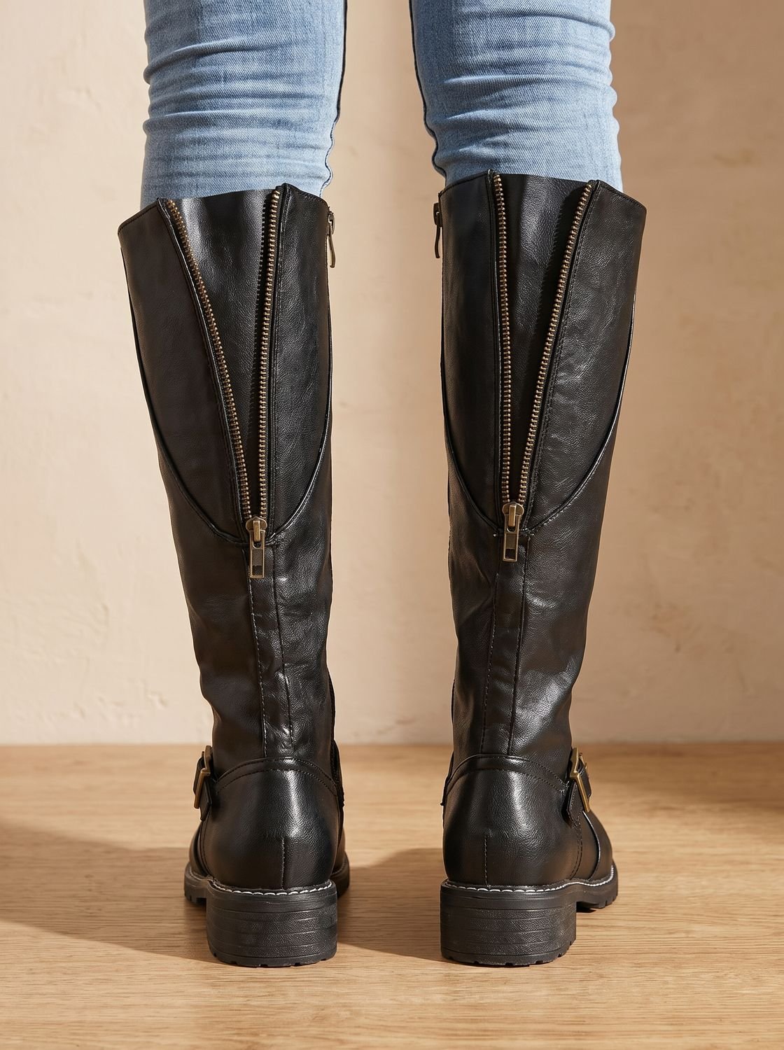 Corvenna - Tall Block Heel Boots For Fall Outfits — view 8 of 8