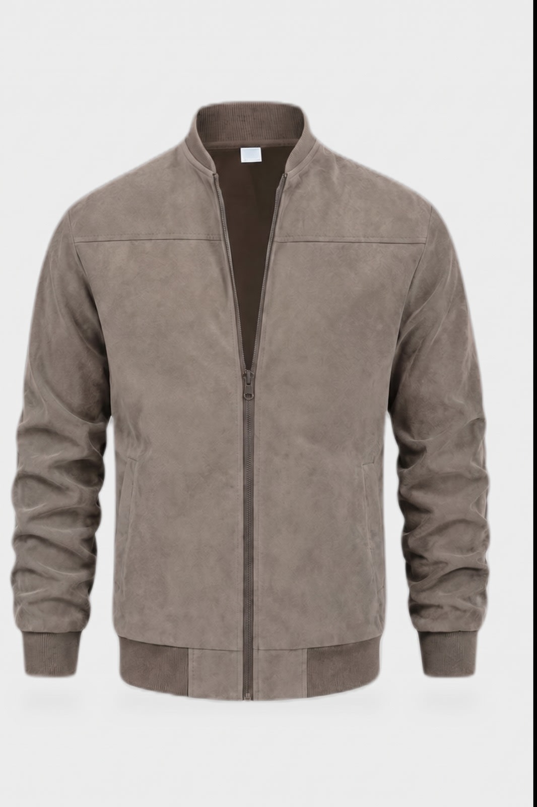 Corvenne - Men's Bomber Jacket Stand Collar Casual Layering