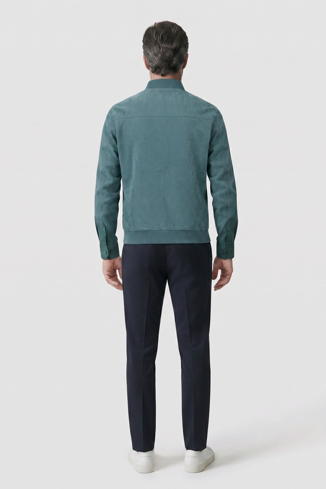 Corvenne - Men's Bomber Jacket Stand Collar Casual Layering — view 3 of 10