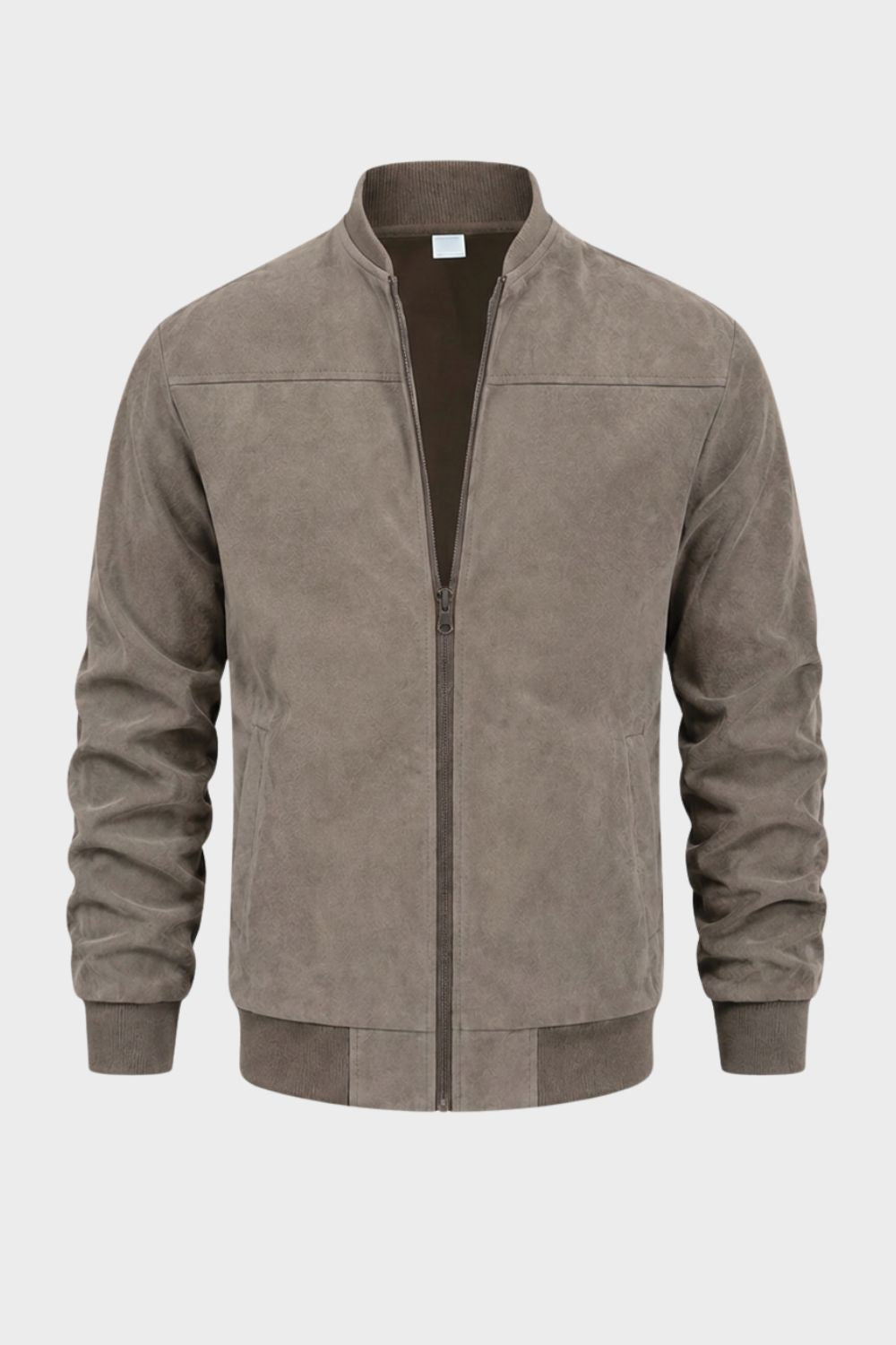 Corvenne - Men's Bomber Jacket Stand Collar Casual Layering — view 4 of 10