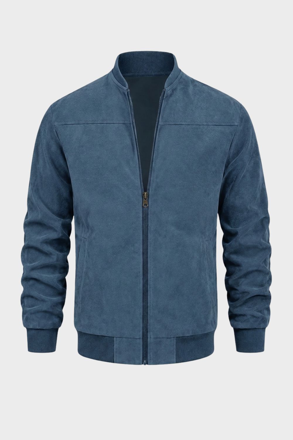 Corvenne - Men's Bomber Jacket Stand Collar Casual Layering — view 7 of 10