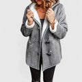 Cosetta - Fleece Lined Hooded Coat Cold Weather Wear