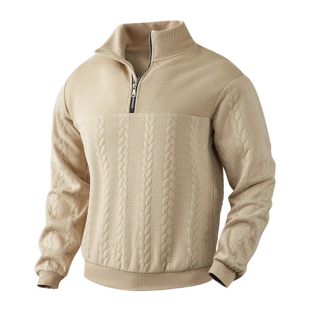 Coswick - Quarter Zip Sweatshirt Everyday Winter Wear