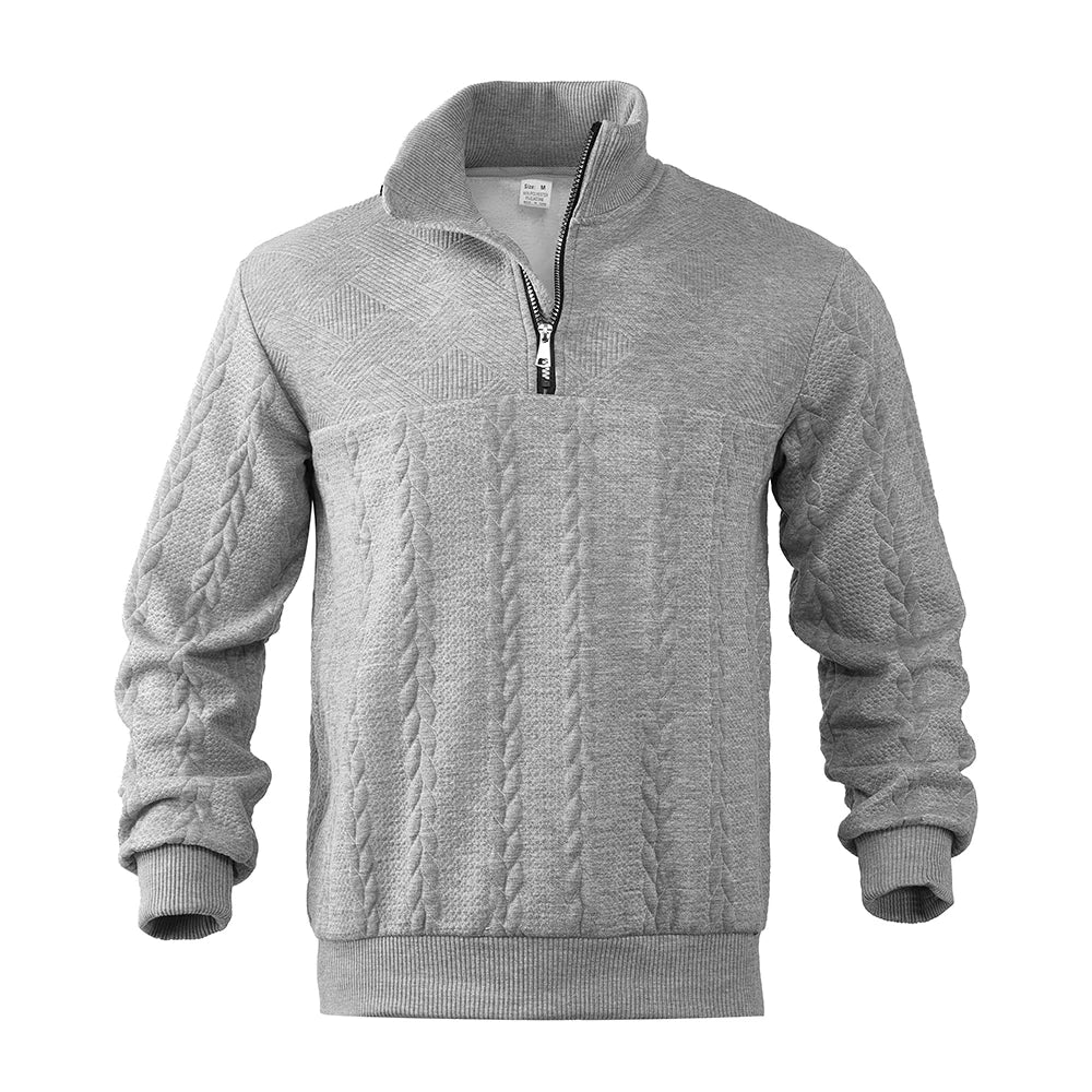 Coswick - Quarter Zip Sweatshirt Everyday Winter Wear — view 4 of 10