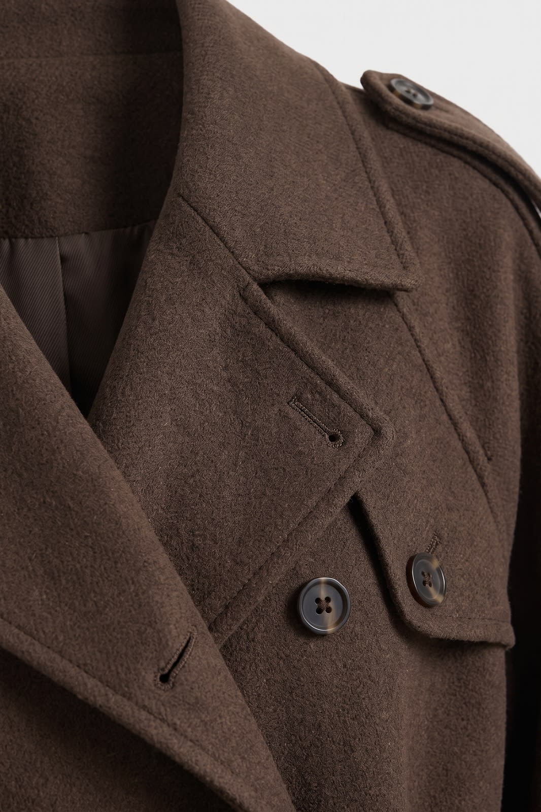 Coverleigh - Belted Trench Coat Office And Evening Wear — view 7 of 8