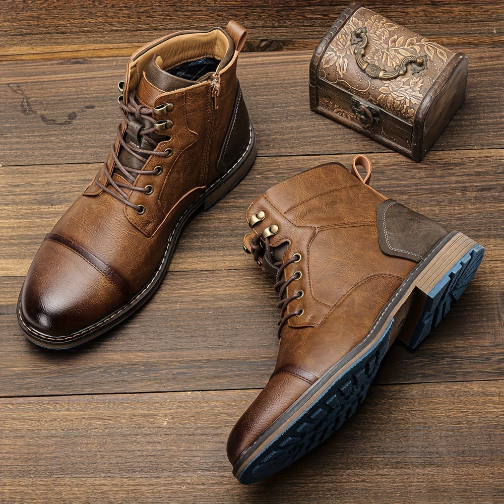 Thornhaugh - Heritage Brogue Boots Formal Smart Casual Wear — view 4 of 10