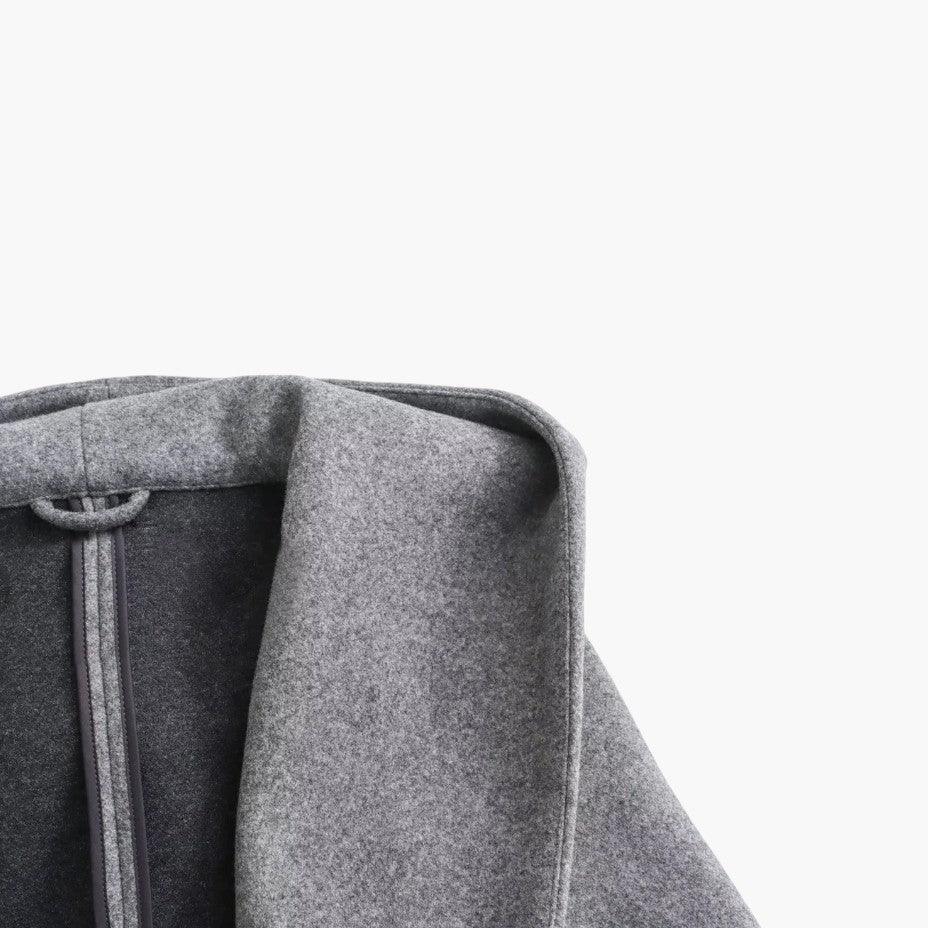 Cassenta - Hooded Belted Trenchcoat Rainy Day Commuting — view 4 of 10