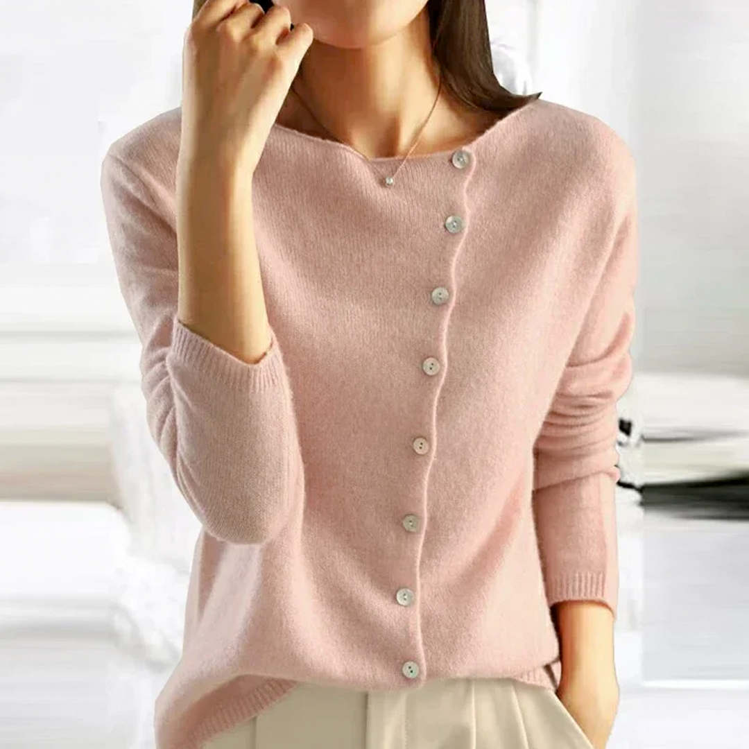 Corvine - Button Sweater Everyday Layering Wear — view 3 of 4