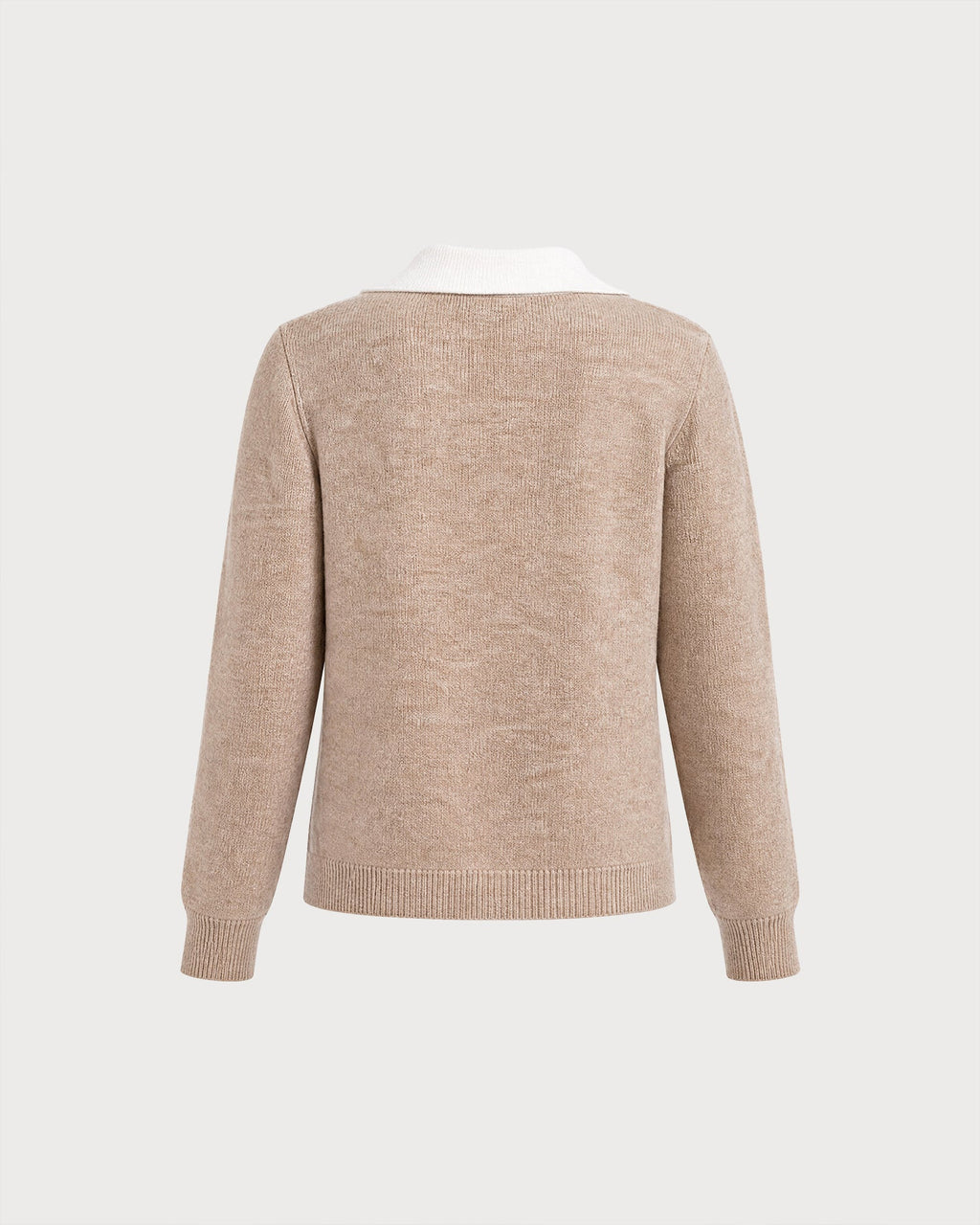 Fennwick - Colourblock Button Knit Sweater Autumn Layering — view 3 of 4
