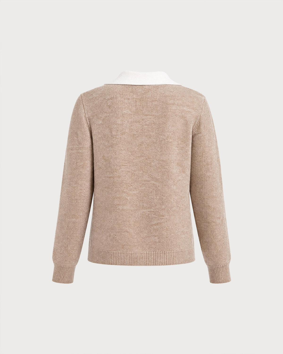 Fennwick - Colourblock Button Knit Sweater Autumn Layering — view 3 of 4