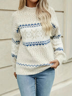 Festoria - Fair Isle Christmas Jumper Patterned Knit — view 8 of 10