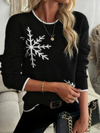 Flocelle - Snowflake Christmas Jumper Festive Party Wear — view 6 of 8