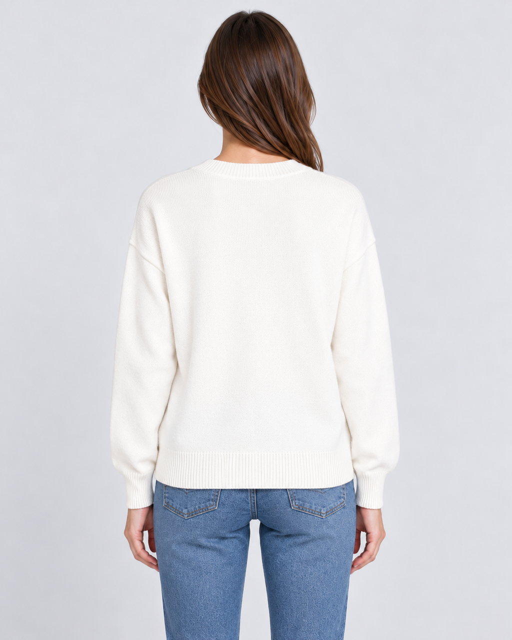Funny Christmas Jumpers Women's Colourful Letter Print Loose Fit — view 2 of 3