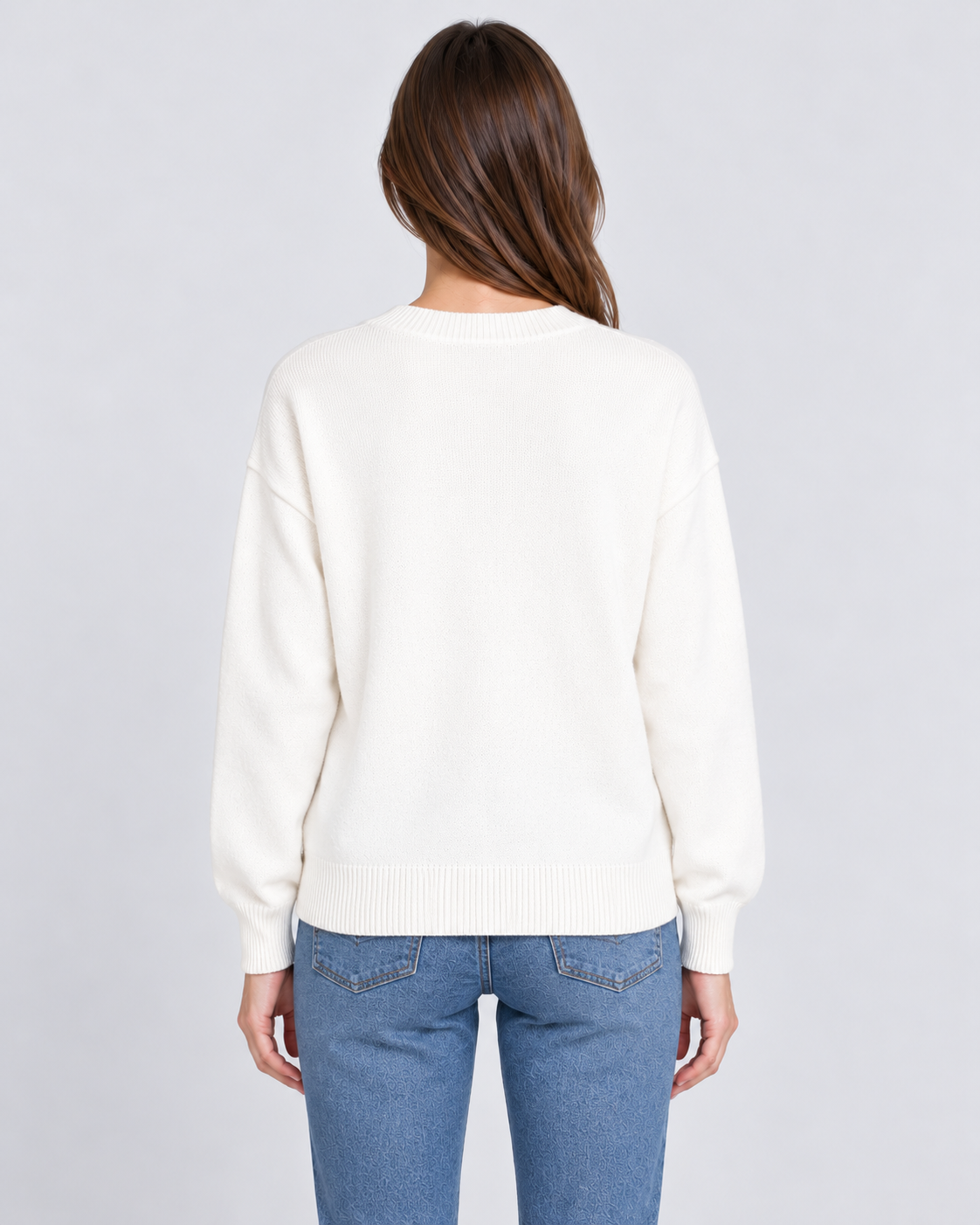 Funny Christmas Jumpers Women's Colourful Letter Print Loose Fit — view 2 of 3
