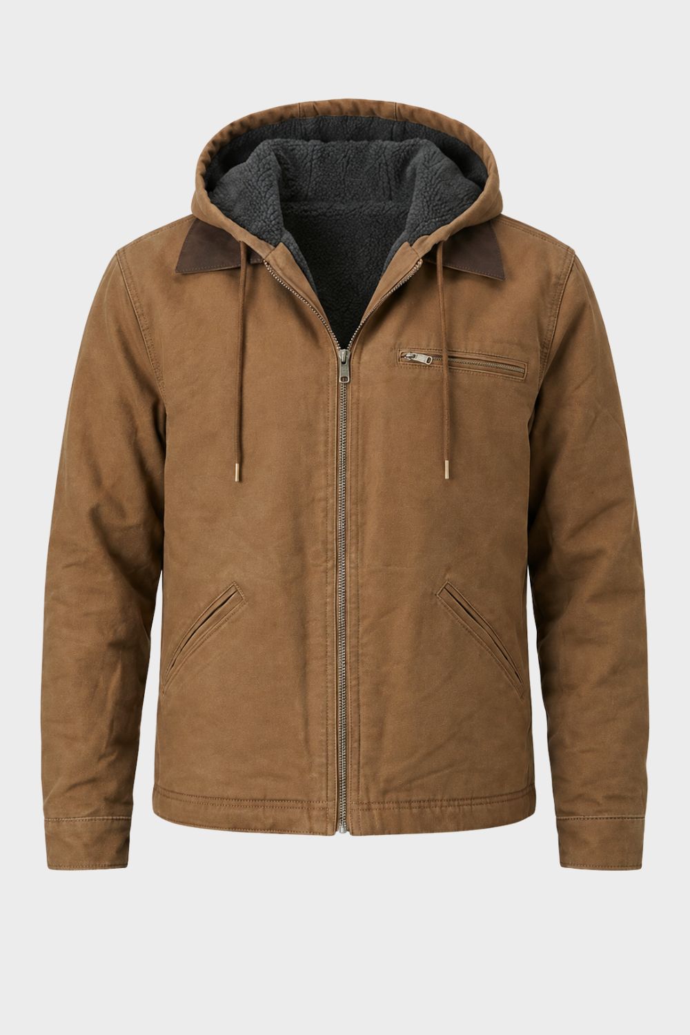 Garrison - Hooded Utility Jacket For Autumn Layering
