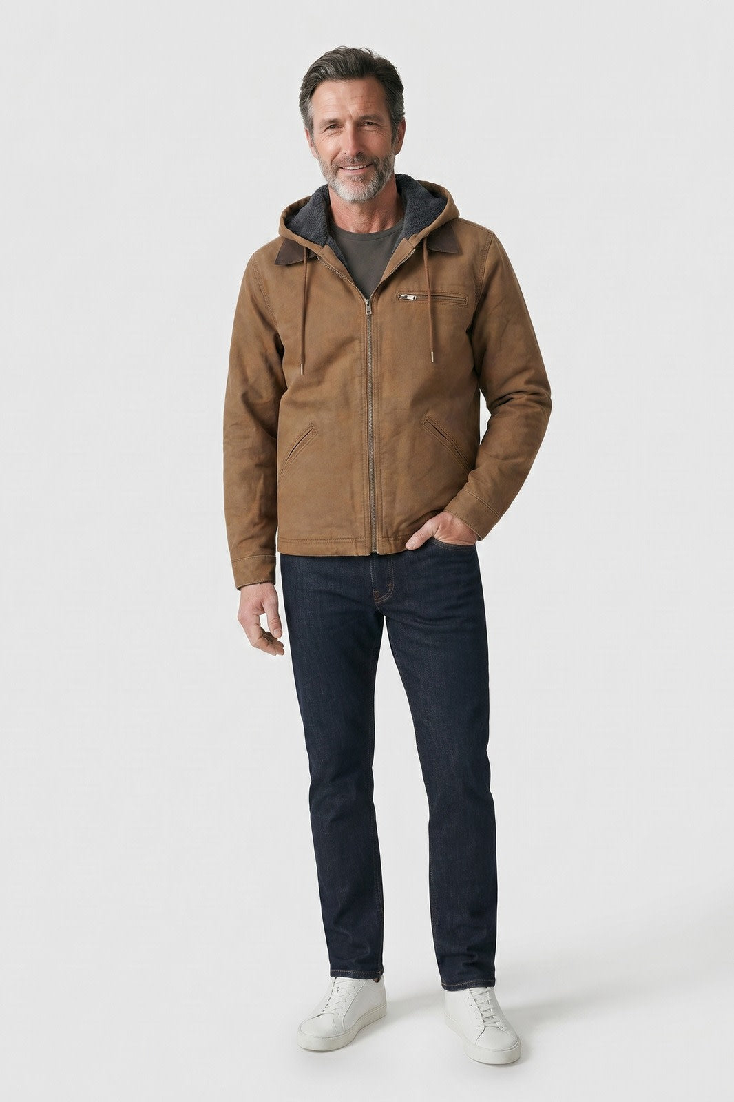 Garrison - Hooded Utility Jacket For Autumn Layering — view 3 of 10